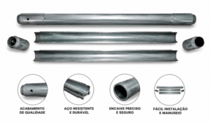 Amostrador padrão SPT 2″ X 1.3/8 com bico e válvula