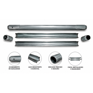 Amostrador padrão SPT 2 X 138 com bico e valvula Amostrador padrão SPT 2″ X 1.3/8 com bico e válvula