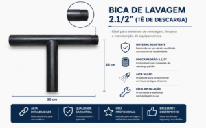 Bica de lavagem 2.1/2